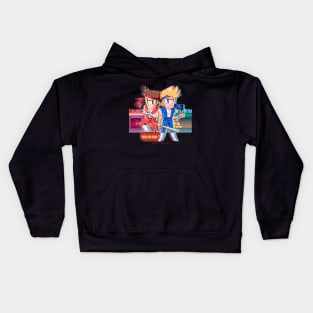 Double Dragon / Billy Lee & Jimmy Lee (version 2) Kids Hoodie